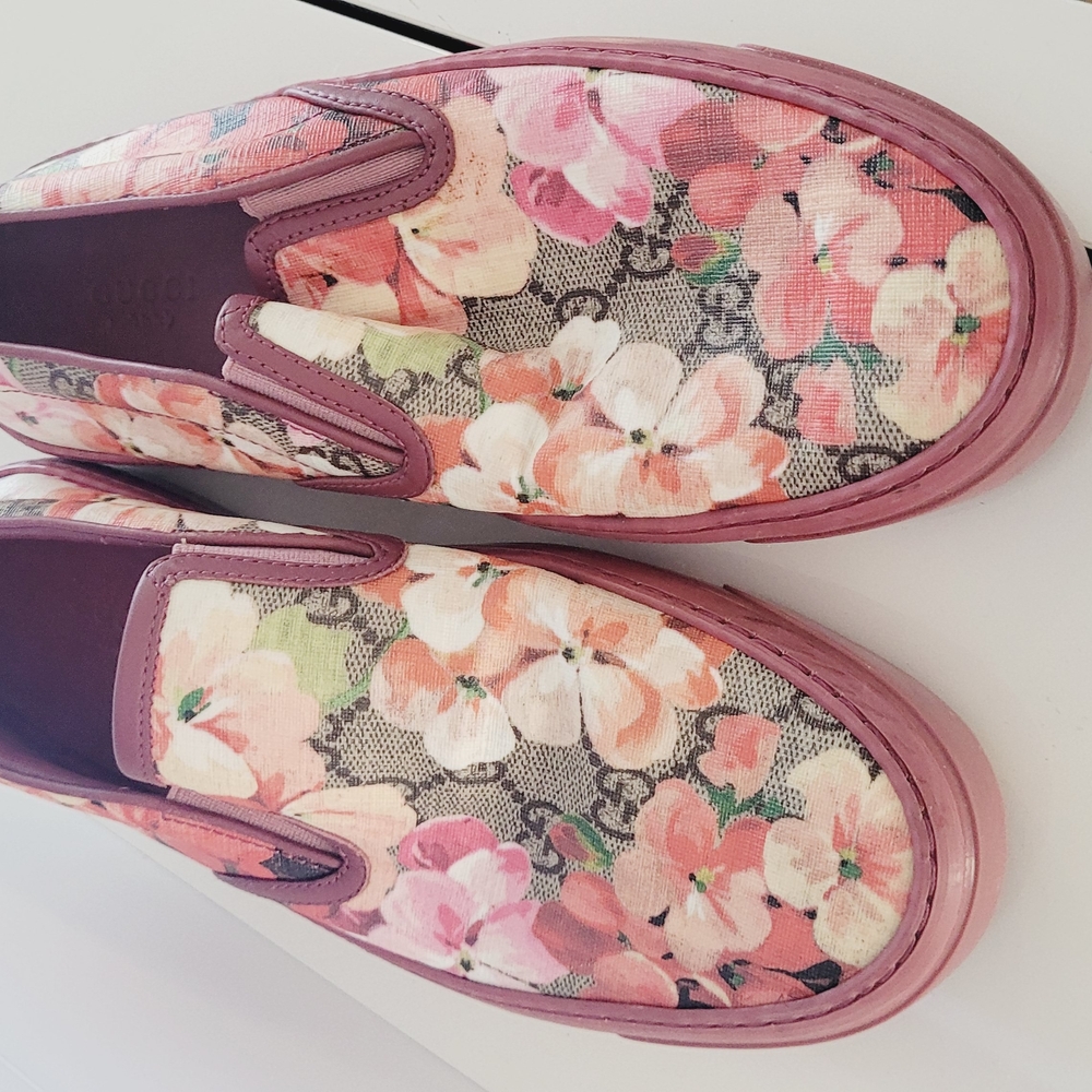 Floral Slip-On  Gucci Women's Shoes